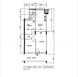 Blk 521 Bedok North Avenue 1 (Bedok), HDB 3 Rooms #613460871